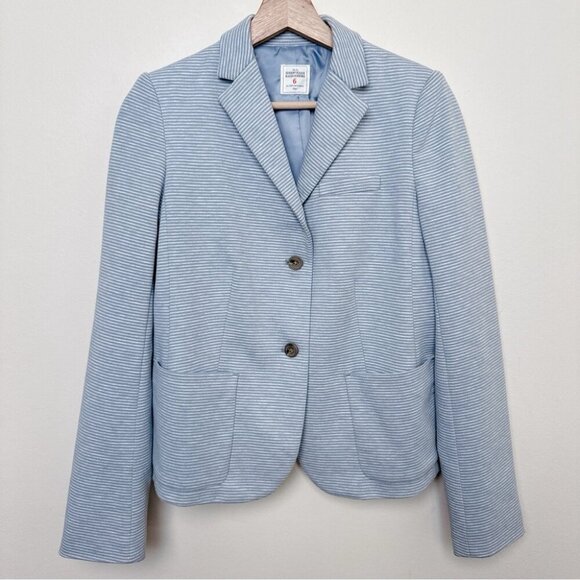 Gap Womens 6 Academy Stripe Stretch Ponte Blazer - Picture 3 of 15